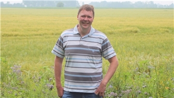 Landwirt Markus Mushardt könnte zum besten Landwirt des Jahres 2023 gekürt werden. 