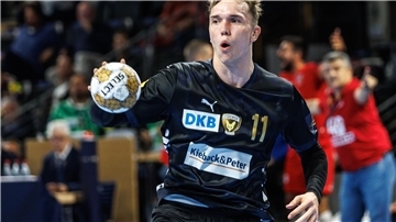 Lasse Andersson war bester Füchse-Schütze gegen Fredericia
