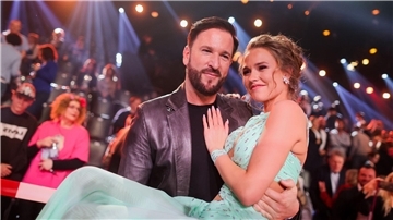 Laura Müller und Michael Wendler nach der RTL-Tanzshow „Let’s Dance“ im Coloneum 2020. Die beiden sind nun Eltern geworden.