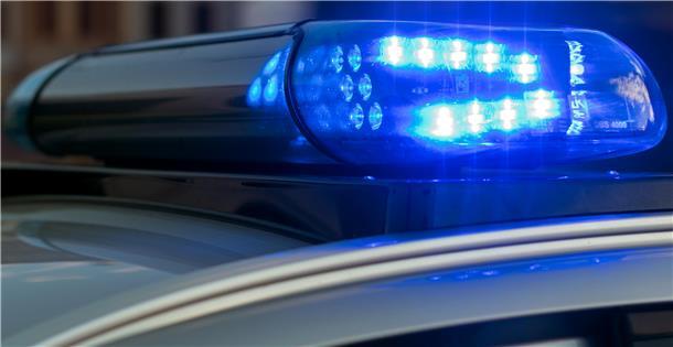 Blaulicht eines Polizeiautos