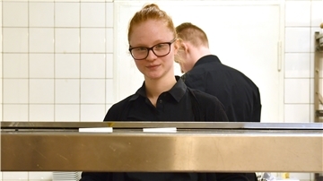 Lehrrestaurant Aures in der VHS.