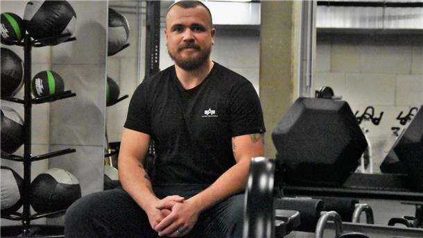 Leon Lilik, Athletiktrainer bei den Fischtown Pinguins.