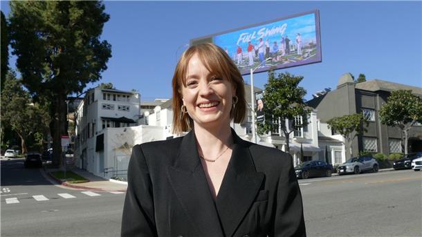 Klassenfahrt zu den Oscars - Deutscher Endspurt in Hollywood Leonie Benesch schnuppert nicht zum ersten Mal Oscar-Luft.