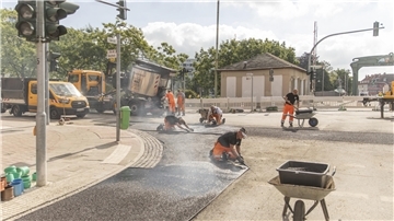 Was sich an der Baustelle Alte Geestebrücke jetzt ändert Letzte Arbeiten an der Kreuzung Deichstraße und Fährstraße.