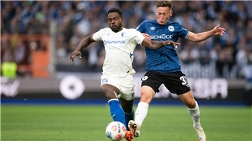 Lieferten sich eine umkämpfte Partie: Arminia Bielefeld und der 1. FC Magdeburg.