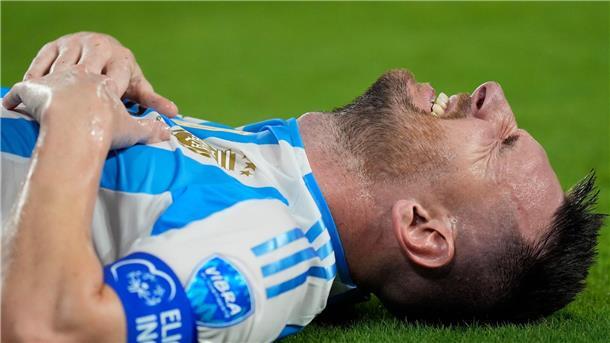 Tränen, Leiden und doch die nächste Messi-Krönung Lionel Messi verletzt sich im Finale.