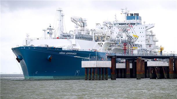 LNG-Terminals an der Nordsee stärker ausgelastet als an der Ostsee LNG-Lieferungen vor allem über Nordsee-Terminals