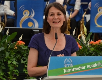 Nicht zu toppen: Ministerin Staudte schwärmt von der Tarmstedter Ausstellung Lobte die Tarmstedter Ausstellung als Schaufenster der niedersächsischen Landwirtschaft: Die niedersächsische Ministerin für Ernährung, Landwirtschaft und Verbraucherschutz: Miriam Staudte
