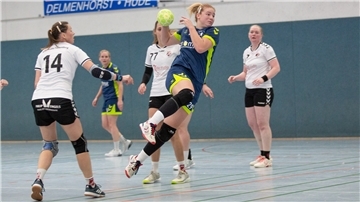 HSG Hude/Falkenburg II gegen HSG Unterweser in der Frauenhandball-Regionsoberliga 