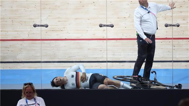 Silber-Coup für Friedrich im Sprint - „Bin mega happy“ Luca Spiegel stürzt im Keirin-Halbfinale.