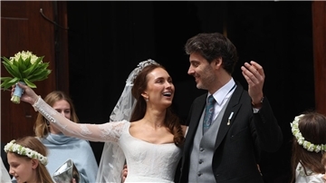 Ludwig Prinz von Bayern und seine Frau Sophie-Alexandra Prinzessin von Bayern haben in München geheiratet.
