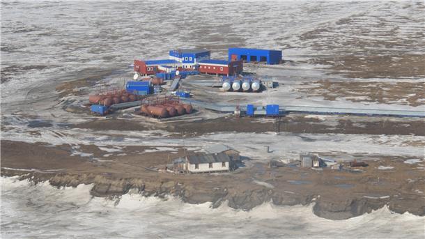 Forschungsstation Samoylov im Lena-Delta