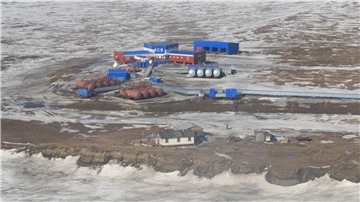 Forschungsstation Samoylov im Lena-Delta