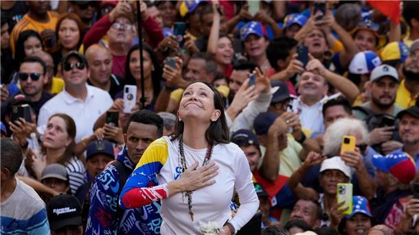 Venezuelas Eiserne Lady: Nobelpreis für María Corina Machado Machado muss sich seit langem verstecken