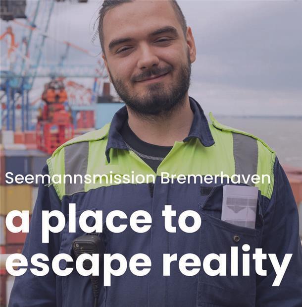 Mal abschalten an Land: Motiv aus der Kampagne für die Seemannsmission.