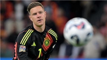 Marc-André ter Stegen arbeitet an seinem Comeback (Archivbild). 