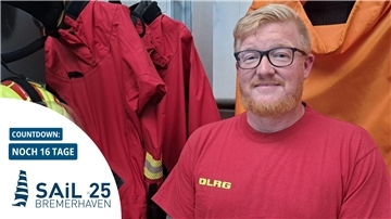 Marc Siliax ist DLRG-Bezirksleiter in Bremerhaven