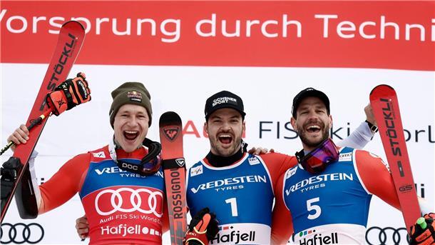 WM-Dritter Straßer bei Slalom in Hafjell deutlich geschlagen Marco Odermatt (links) reicht ein zweiter Platz im Riesenslalom für zwei vorzeitige Kugel-Triumphe.