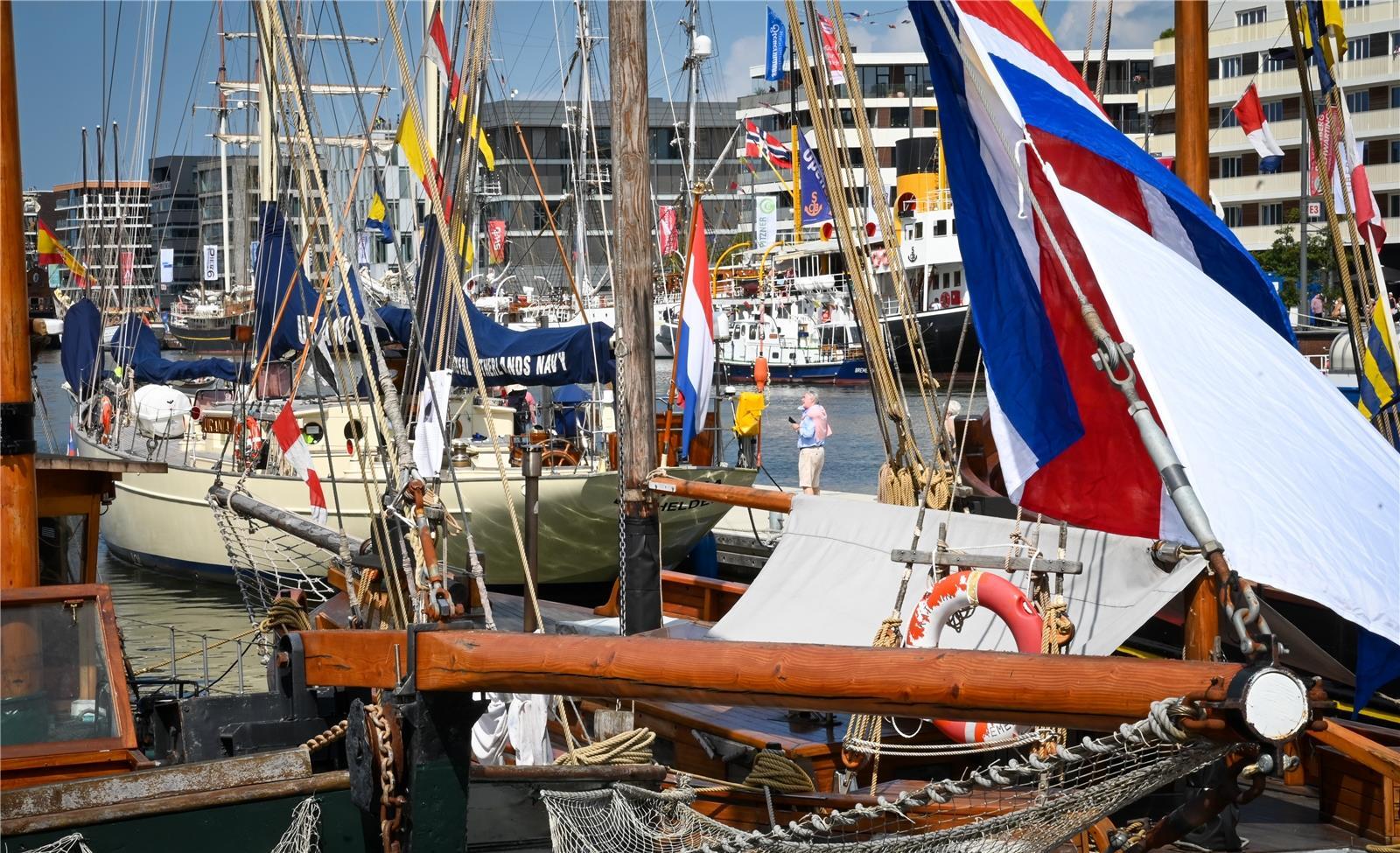 Maritime Tage in Bremerhaven 2021: Auf dem Festgelände war ordentlich was los.