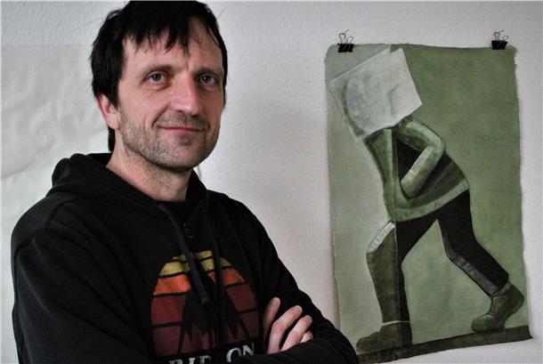 Marko Raffler, Stipendiat im Wilke-Atelier