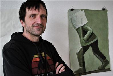 Marko Raffler, Stipendiat im Wilke-Atelier