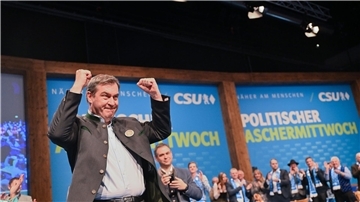Markus Söder beim politischen Aschermittwoch der CSU.