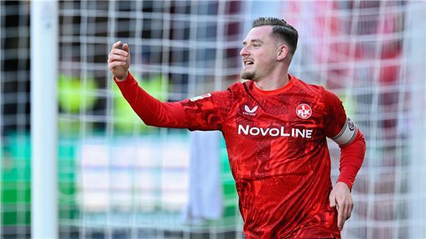 Später Sieg gegen Münster: FCK weiter oben dabei Marlon Ritter trifft wieder für Lautern.