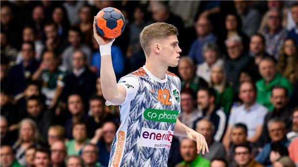 Martin Hanne und die TSV Hannover-Burgdorf spielten bei der MT Melsungen.