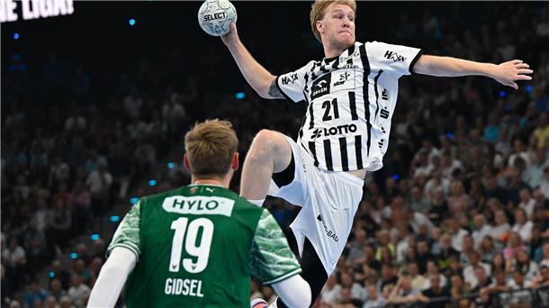 Supercup als gutes Omen: Füchse schon wieder im Titel-Modus Mathias Gidsel & Co. hatten gegen den THW Kiel Schwerstarbeit zu verrichten.