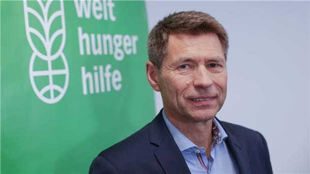 Hilfsorganisation: Weltweit hungern 733 Millionen Menschen Mathias Mogge, Vorstandsvorsitzender der Welthungerhilfe, fordert Investitionen in Bildung.
