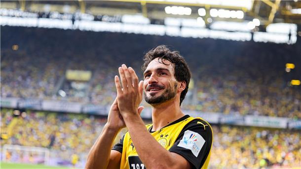 Mats Hummels wird beim BVB verabschiedet.