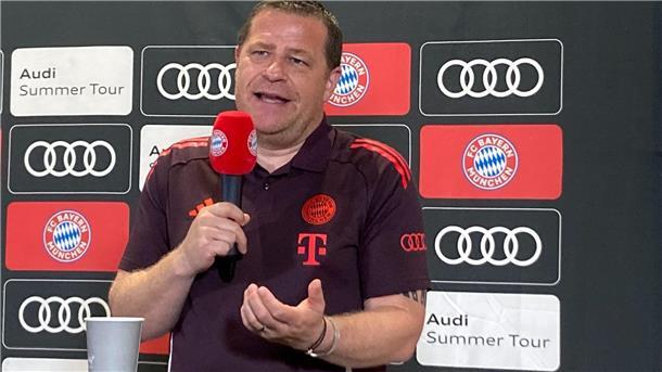 Gespräch mit Eberl: Kimmich fühlt sich in München sehr wohl Max Eberl berichtet in Seoul über ein erstes Gespräch mit Kimmich über dessen Bayern-Zukunft.