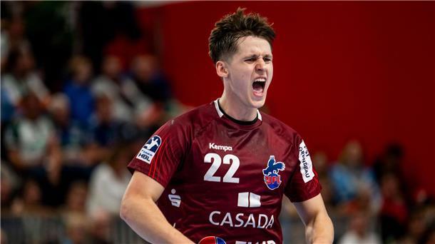 Maxin Orlov steuert sechs Tore zum Potsdamer Sieg bei. 
