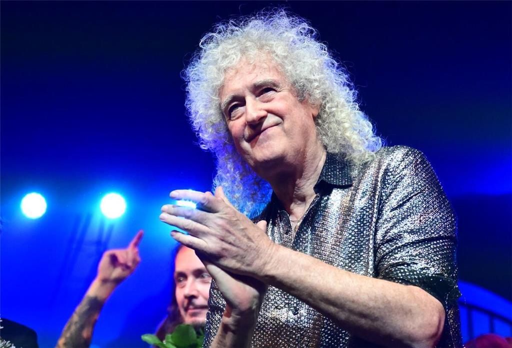 Queen-Gitarrist: Denke die ganze Zeit an Freddie May ist ein Mann vieler Talente: So ist er beispielsweise Doktor der Astrophysik und Buchautor.