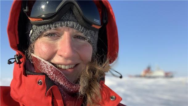 Meereisforscherin Dr. Stefanie Arndt vom AWI Bremerhaven.