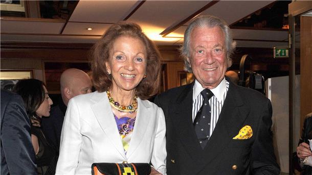 Molkerei-Unternehmer Toni Meggle ist tot Meggles Ehefrau Marina (l) soll das Erbe ihres Mannes nun weiterführen. (Archivbild)