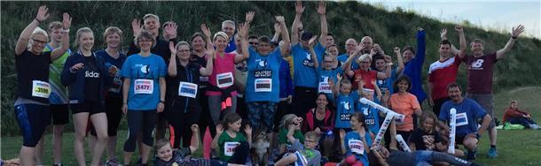 Starter beim "Wilstedt bei Nacht"-Lauf