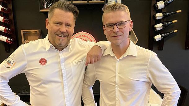 Mike Süsser und Phillip Ausborn