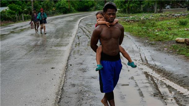 „Melissa“ dürfte auch Kuba noch als starker Hurrikan erreichen. 