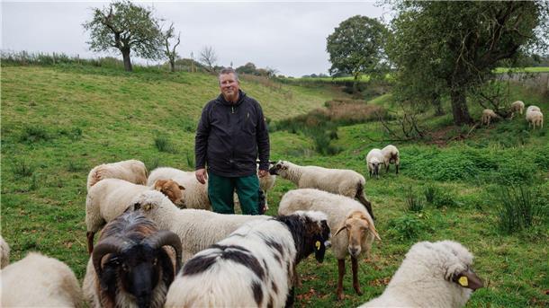Diese schwulen Böcke lieben, wen sie wollen Michael Stücke ist der Hüter der nach seinen Angaben ersten schwulen Schafherde Deutschlands (Foto aktuell).