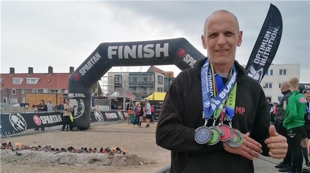 Michael Taylor aus Nordenham war beim Spartan Race, der weltweit größten Marke in Obstacle Course Racing.