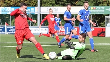 Miklas Kunst vom Fußball-Bezirksligisten SV Brake