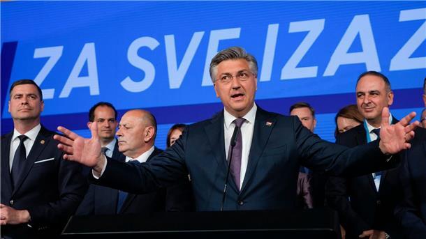 Kroatien vor schwieriger Regierungsbildung Ministerpräsident Andrej Plenkovic braucht zum Weiterregieren einen Koalitionspartner.