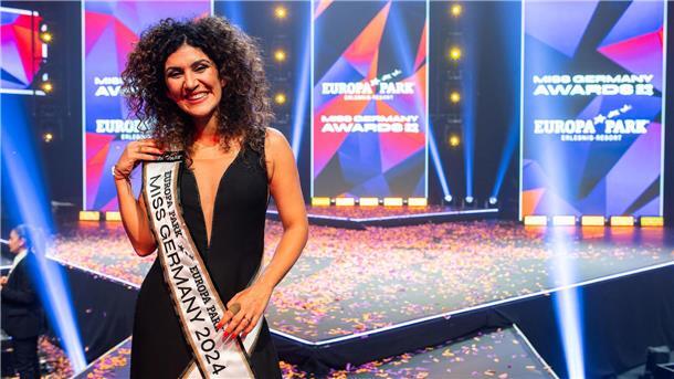 „Miss Germany“ und LinkedIn fördern Frauen bei Jobnetzwerken Miss Germany 2024, Apameh Schönauer, findet es wichtig, dass sich Frauen vernetzen und gegenseitig unterstützen.