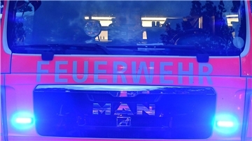 Ein Einsatzfahrzeug der Feuerwehr