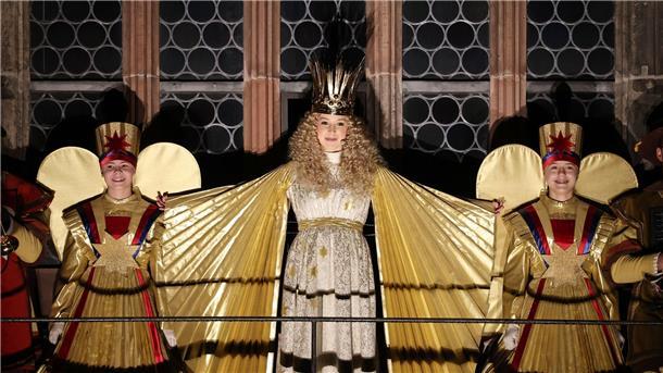 Nürnberger Christkindlesmarkt ist eröffnet Mit dem feierlichen Prolog eröffnet das Nürnberger Christkind, Teresa Windschall, offiziell den Nürnberger Christkindlesmarkt 2022.