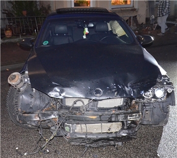 Unfall in Brake