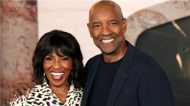 Denzel Washington wird 70 - Vierfacher Vater mit zwei Oscars Mit Ehefrau Pauletta ist Denzel Washington seit über 40 Jahren verheiratet. (Archivbild)