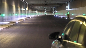 Blick in einen Tunnel