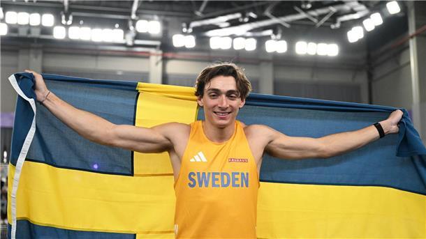 „Mega happy“: Siebenkämpfer Steinforth gewinnt WM-Bronze Mit einer magischen Marke zum Titel: Armand Duplantis aus Schweden.